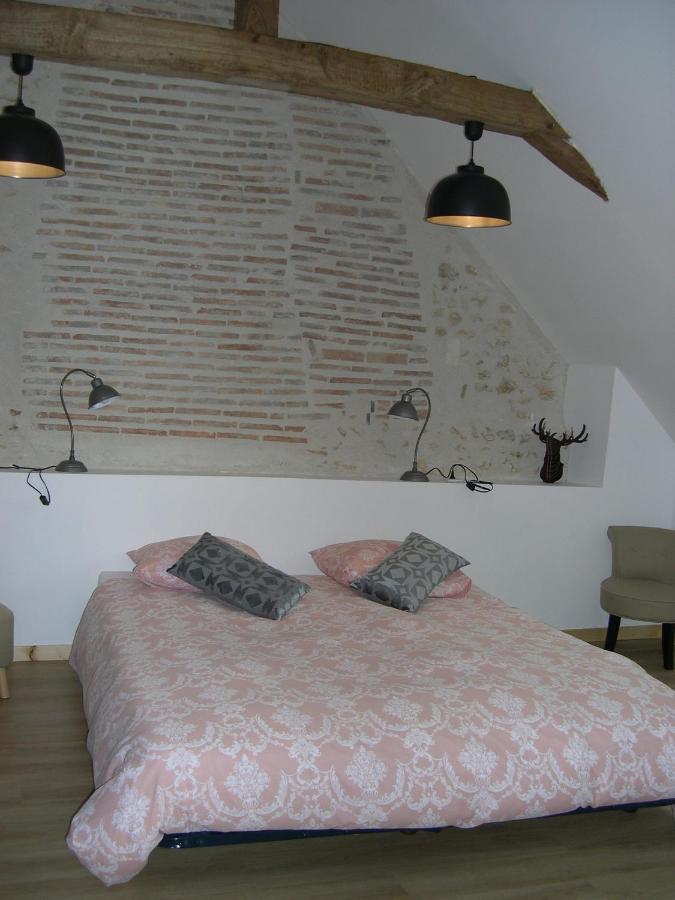 Bed and Breakfast L'Ancien Prieure Saint-Jean-de-la-Motte Exterior foto